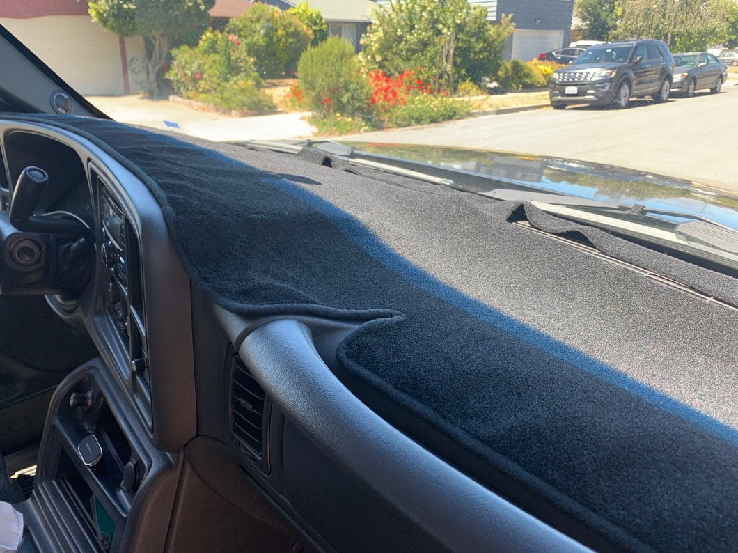RedRock Dashboard Cover; Black (99-06 Silverado 1500)
