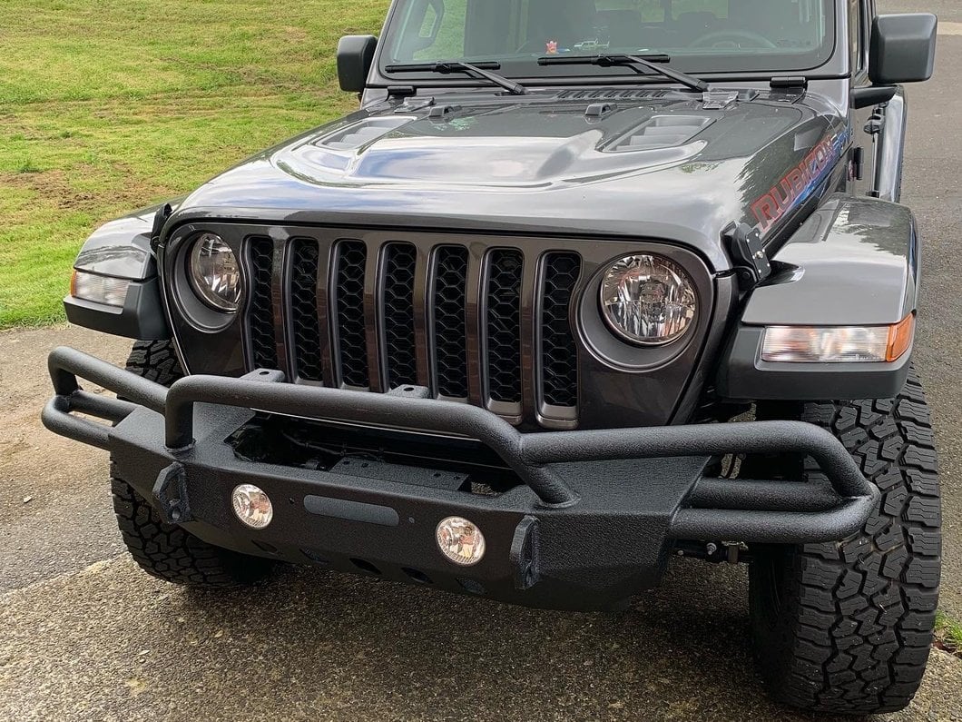 RedRock Crawler-Max Full Width Winch Front Bumper (20-25 Jeep Gladiator JT)