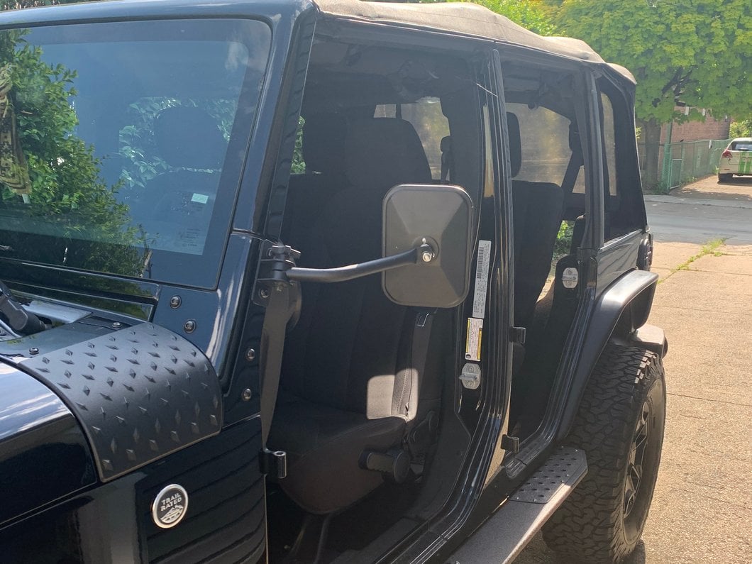 RedRock Detachable Trail Mirrors (97-18 Jeep Wrangler TJ & JK)