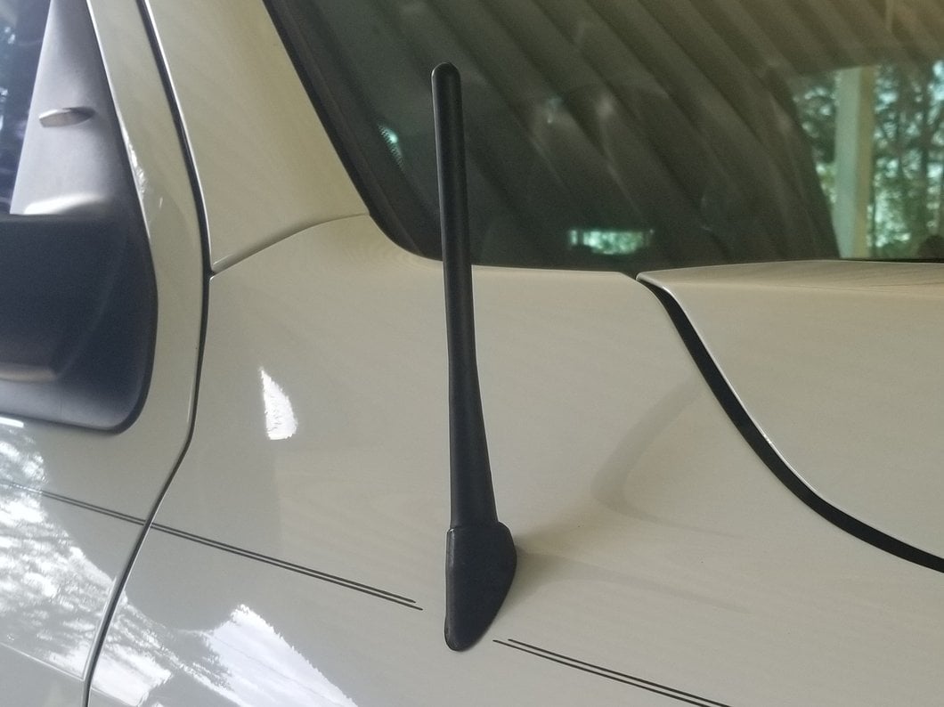 RedRock Off-Road Black Antenna; 6.50-Inch (07-25 Tundra)