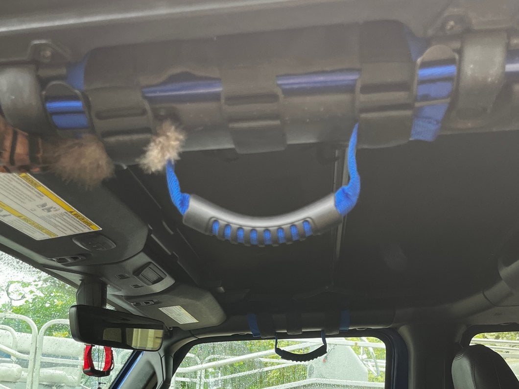 RedRock Grab Handles; Blue (Universal; Some Adaptation May Be Required)