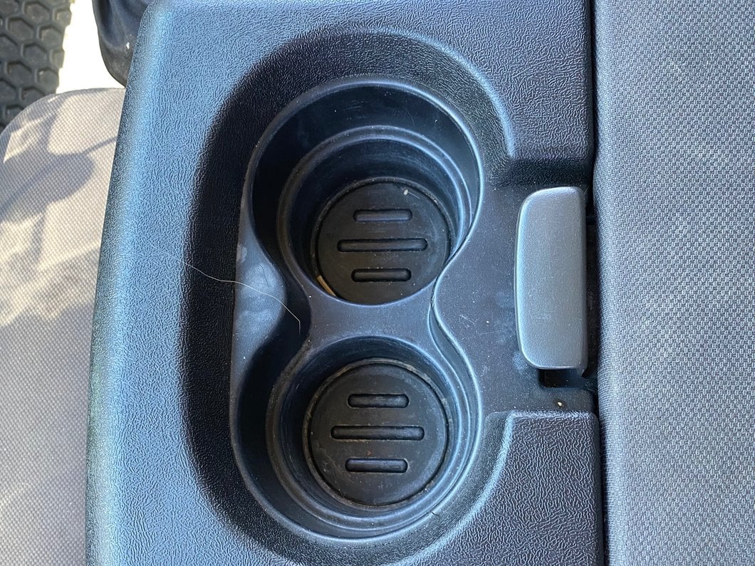 RedRock Center Console Replacement Cup Holder Pad; Black (04-14 F-150)