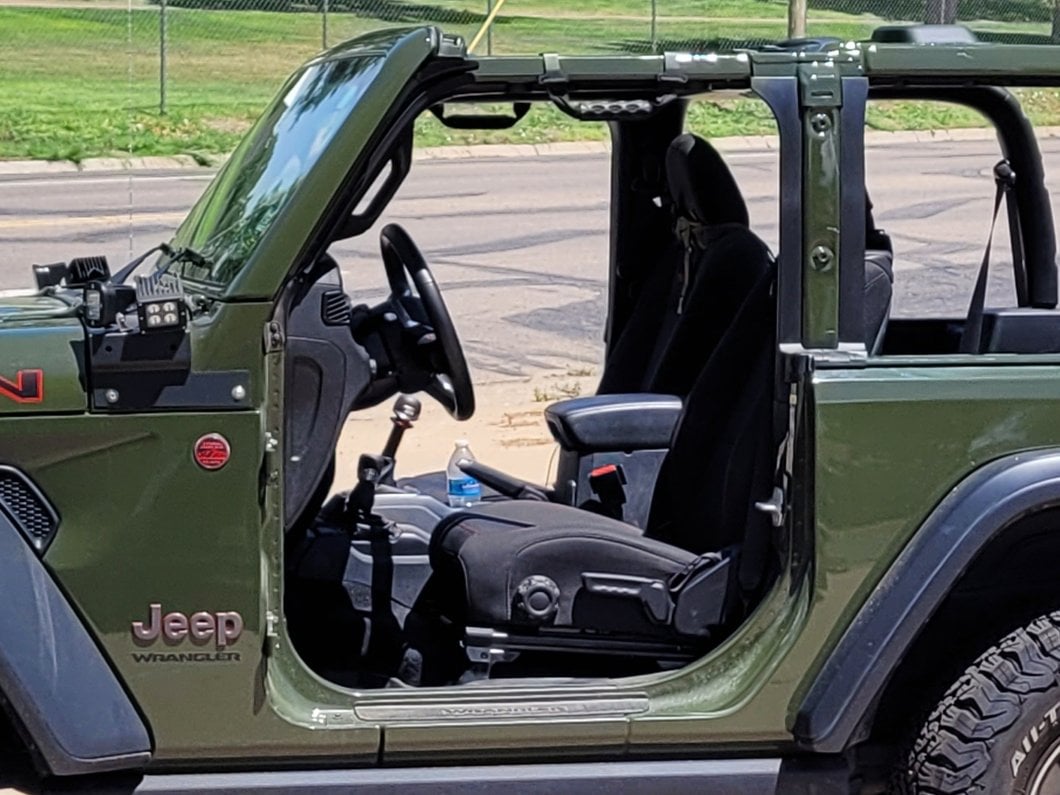 RedRock Cowl Mounted Off-Road Light Brackets (18-25 Jeep Wrangler JL, Excluding 4xe)