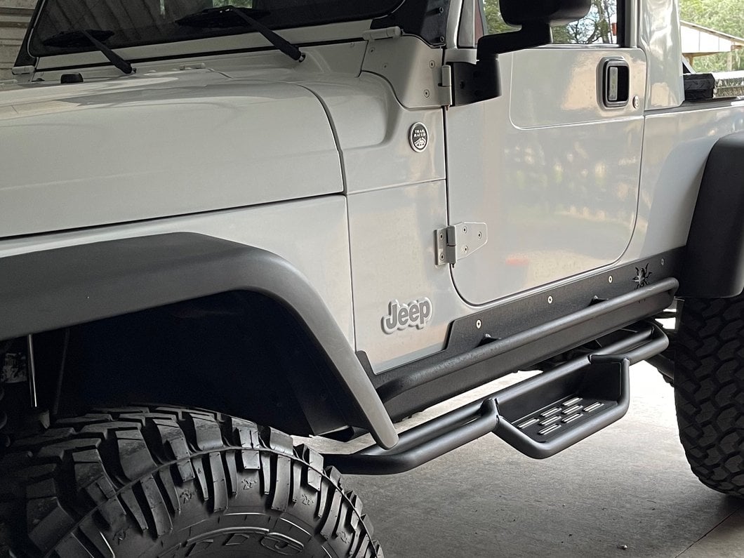 RedRock HD Drop Side Step Bars (87-06 Jeep Wrangler YJ & TJ)