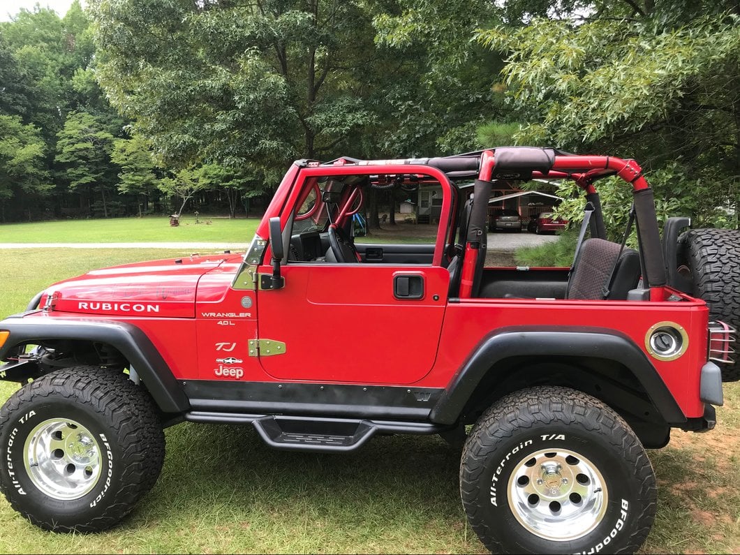 RedRock HD Drop Side Step Bars (87-06 Jeep Wrangler YJ & TJ)