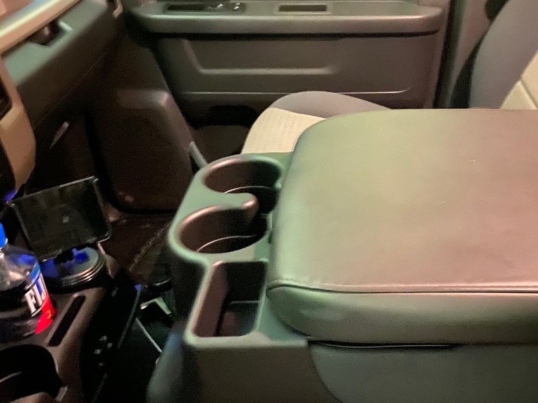 RedRock Console Cup Holder Attachment (02-12 RAM 1500 w/ Bench Seat & Fold-Down Armrest)