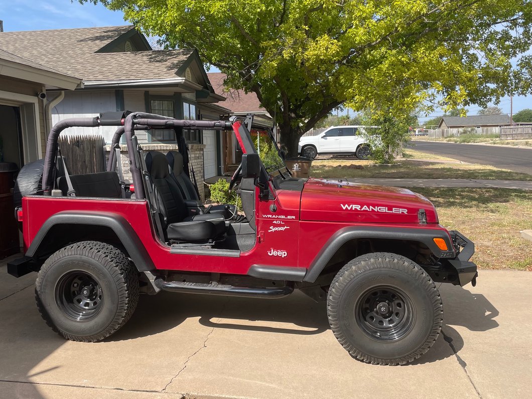 Jeep Licensed by RedRock Wrangler Hood Logo; Silver (97-06 Jeep Wrangler TJ)
