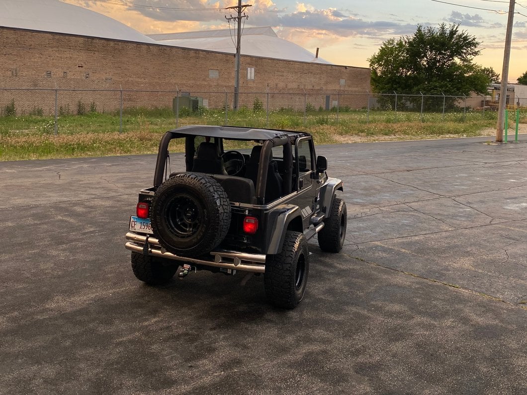RedRock Shade Top; Black (97-06 Jeep Wrangler TJ, Excluding Unlimited)