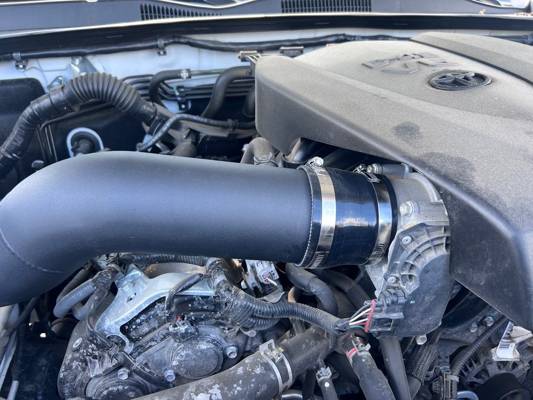 RedRock Cold Air Intake; Black (16-23 3.5L Tacoma)