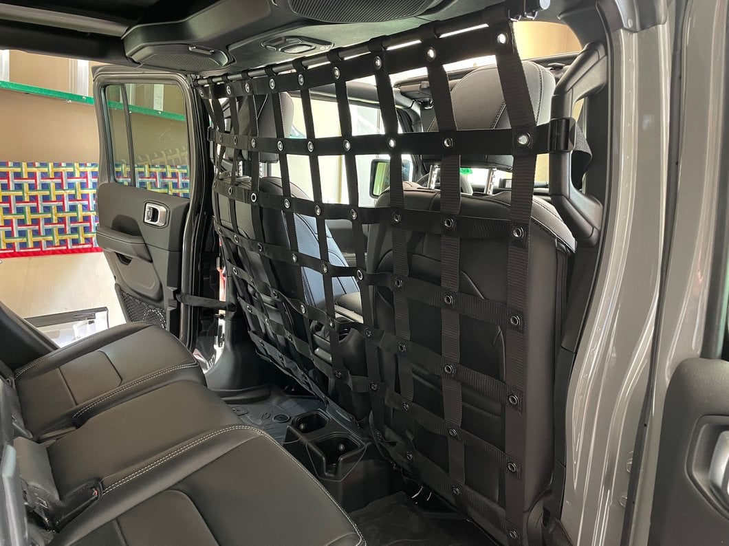 RedRock Cargo Net/Pet Divider; Front Seat (20-25 Jeep Gladiator JT)