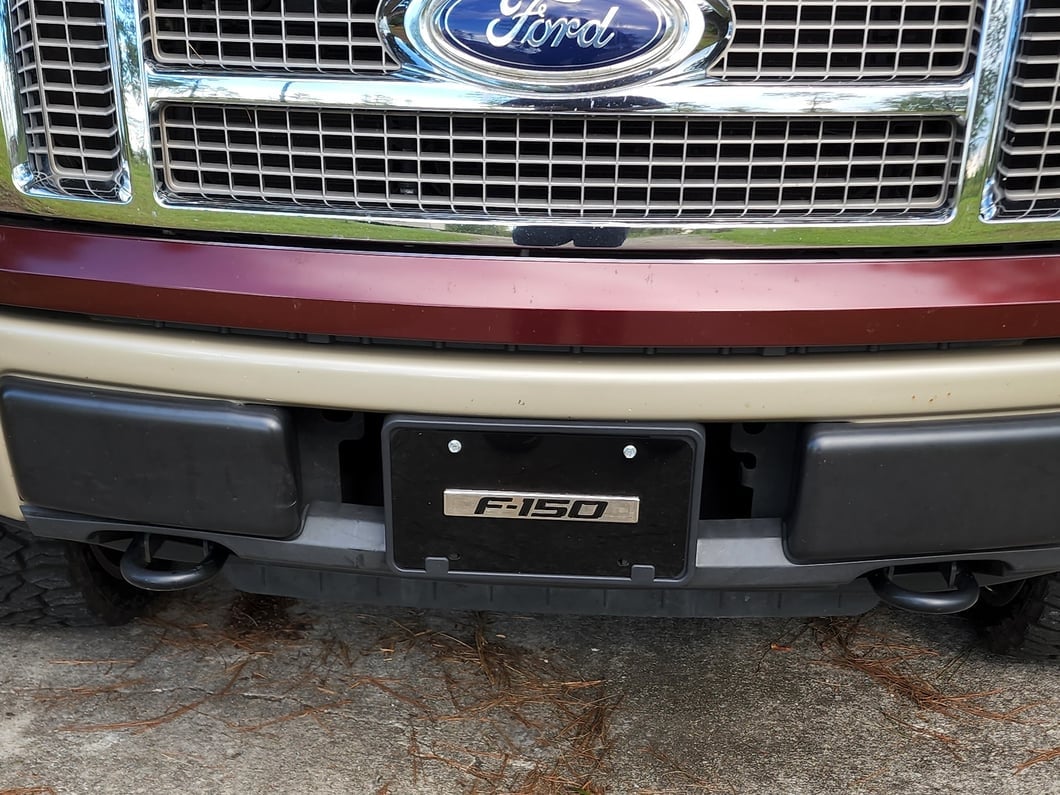 RedRock Front License Plate Mounting Bracket (09-14 F-150)