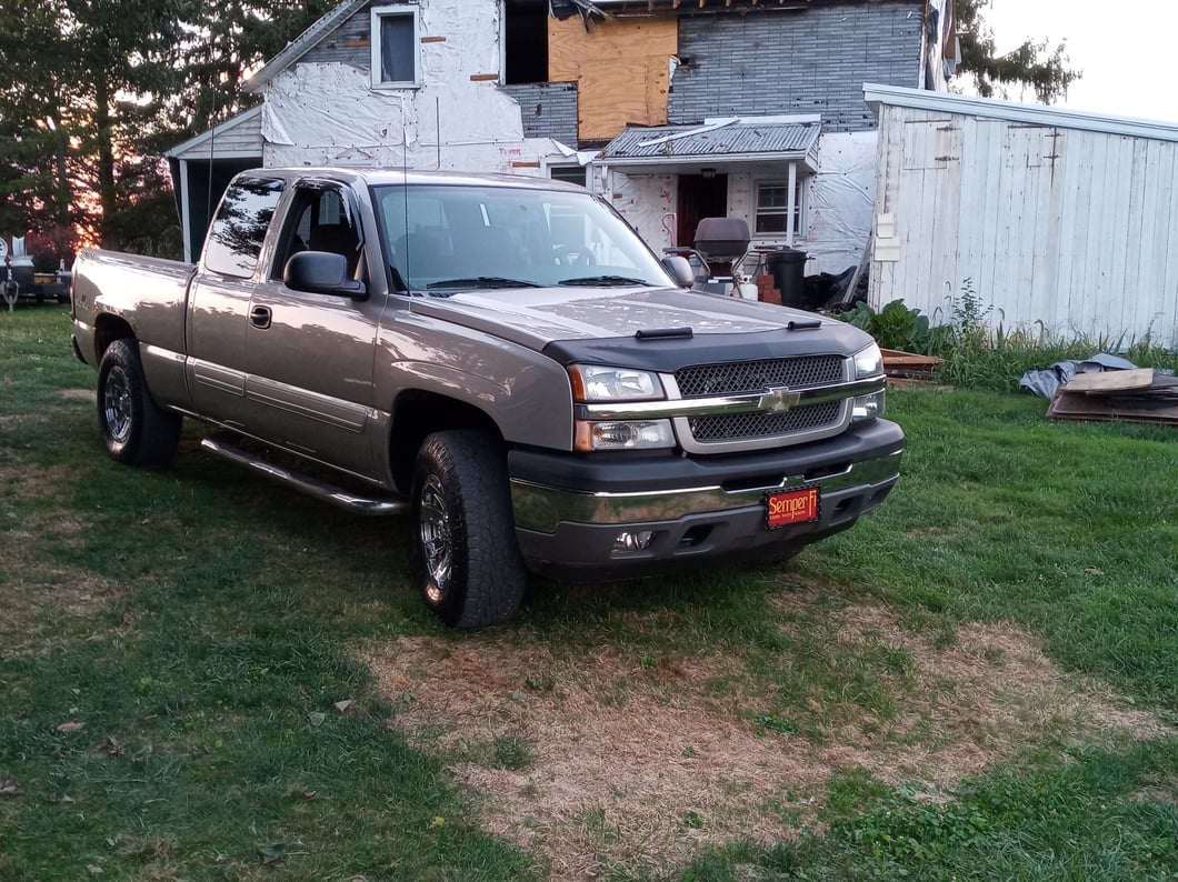 RedRock Window Deflectors; Front and Rear; Smoked (99-06 Silverado 1500 Extended Cab)