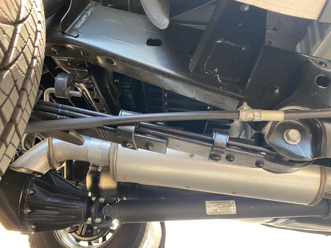 RedRock Stainless Steel Single Exhaust System; Turn Down (16-23 3.5L Tacoma)
