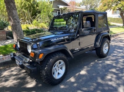Jeep Licensed by RedRock Wrangler Hood Logo; Silver (97-06 Jeep Wrangler TJ)