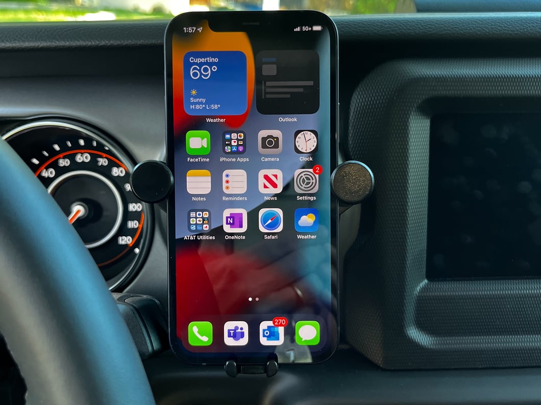 RedRock Dash Mounted Phone Holder (Universal; Some Adaptation May Be Required)