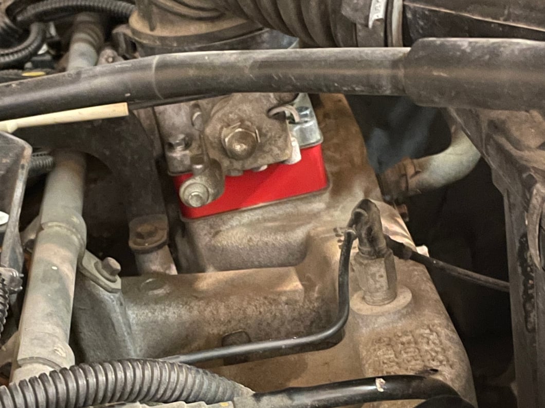 RedRock Throttle Body Spacer (91-06 4.0L Jeep Wrangler YJ & TJ)