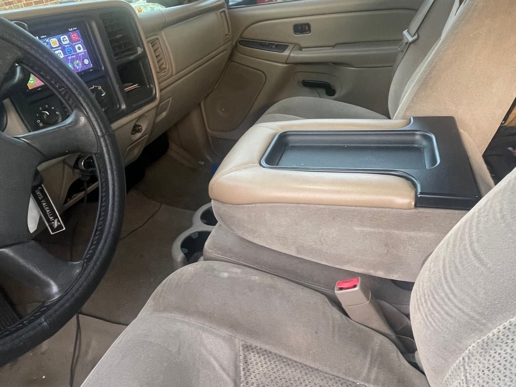 RedRock Center Console Lid Kit; Tan/Beige (99-06 Silverado 1500)