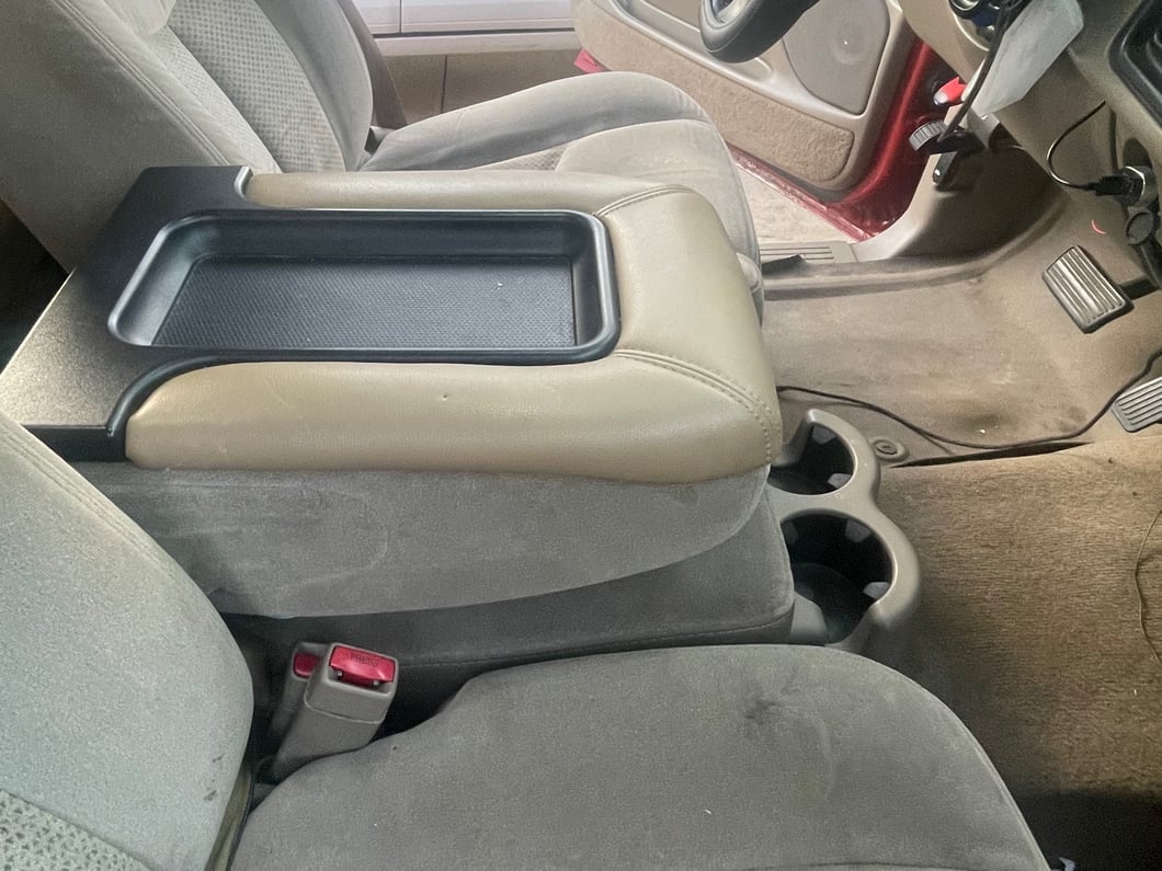 RedRock Center Console Lid Kit; Tan/Beige (99-06 Silverado 1500)