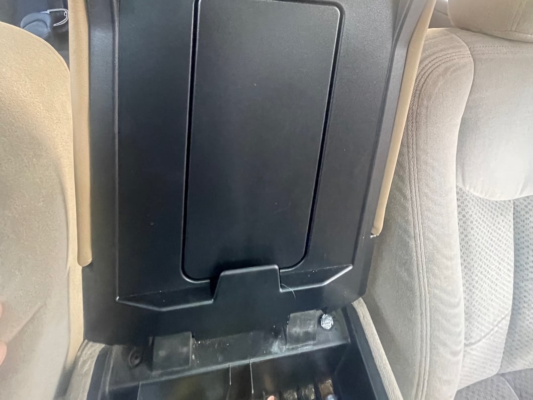 RedRock Center Console Lid Kit; Tan/Beige (99-06 Silverado 1500)