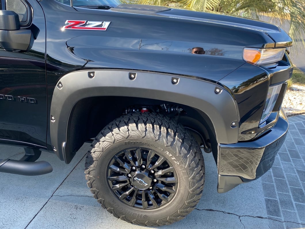 RedRock HD Fender Flares (20-25 Silverado 2500 HD)