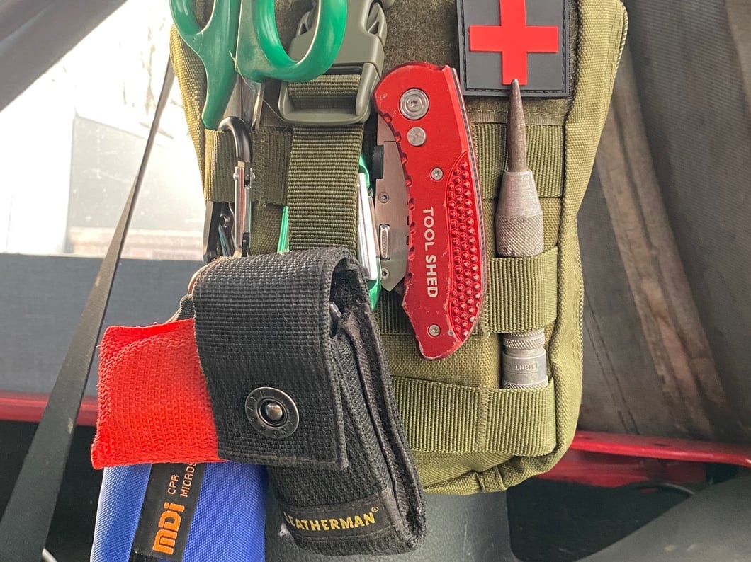 RedRock Roll Bar Mounted First Aid Storage Bag