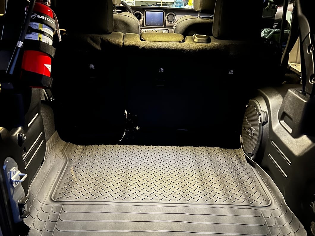 RedRock Molded Cargo Liner; Black (Universal; Some Adaptation May Be Required)