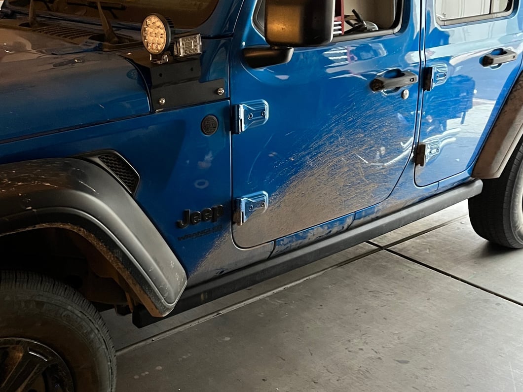 RedRock Cowl Mounted Off-Road Light Brackets (18-25 Jeep Wrangler JL, Excluding 4xe)
