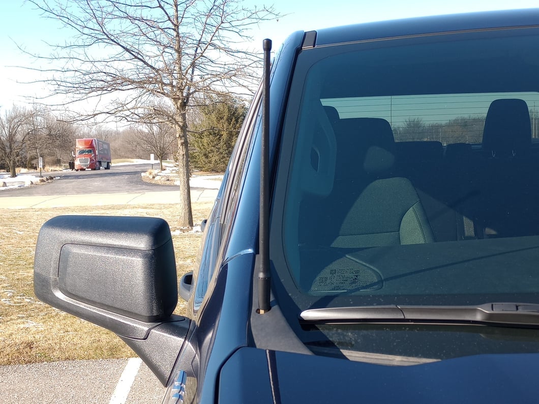 RedRock Antenna; 13-Inch (07-25 Silverado 1500)