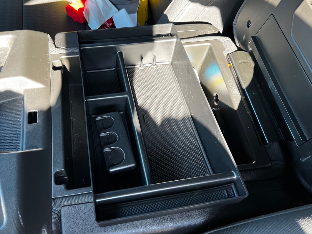 RedRock Full Center Console Organizer Tray (19-25 Silverado 1500 w/ Bucket Seats)