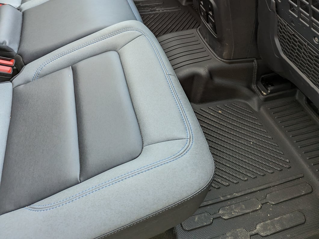 RedRock All-Weather Molded Front and Rear Floor Liners; Black (21-25 Bronco 4-Door)