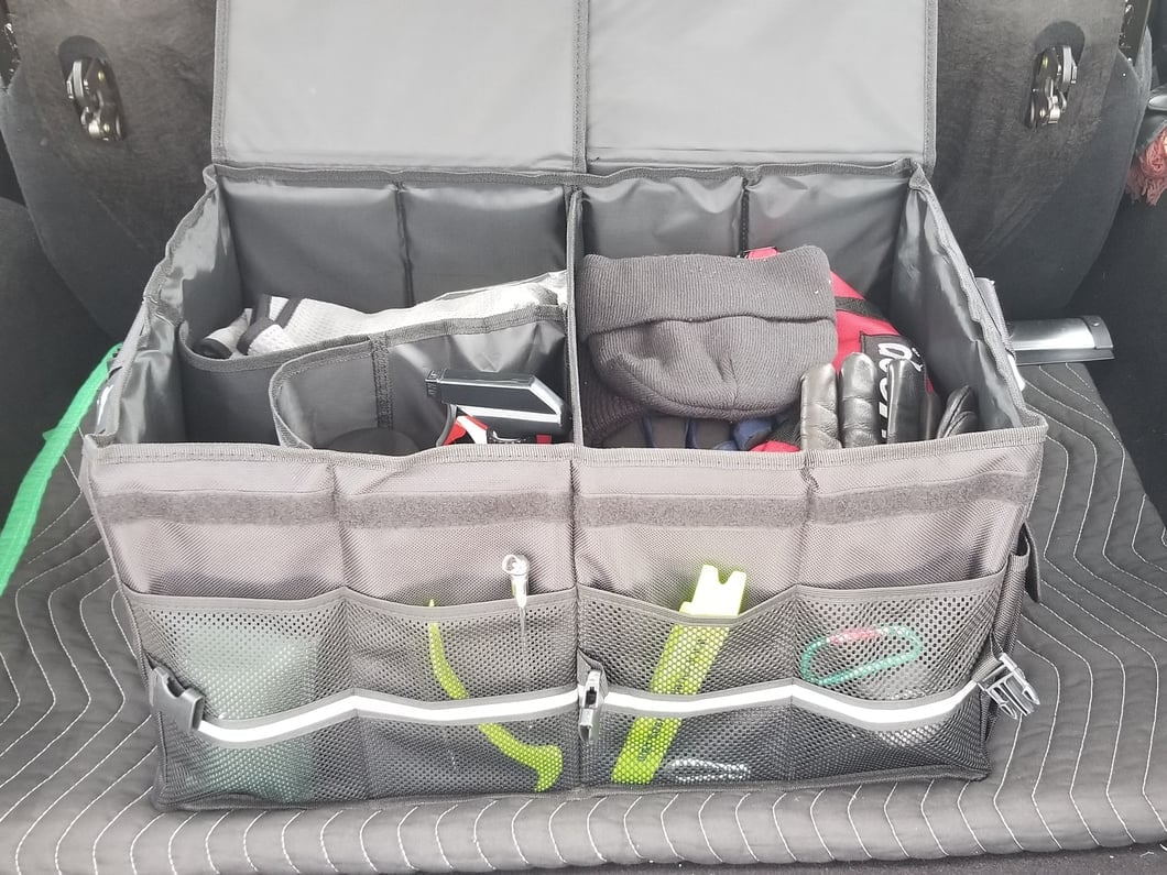 Jeep Licensed by RedRock Portable Cargo Tote with Jeep Logo (07-18 Jeep Wrangler JK)