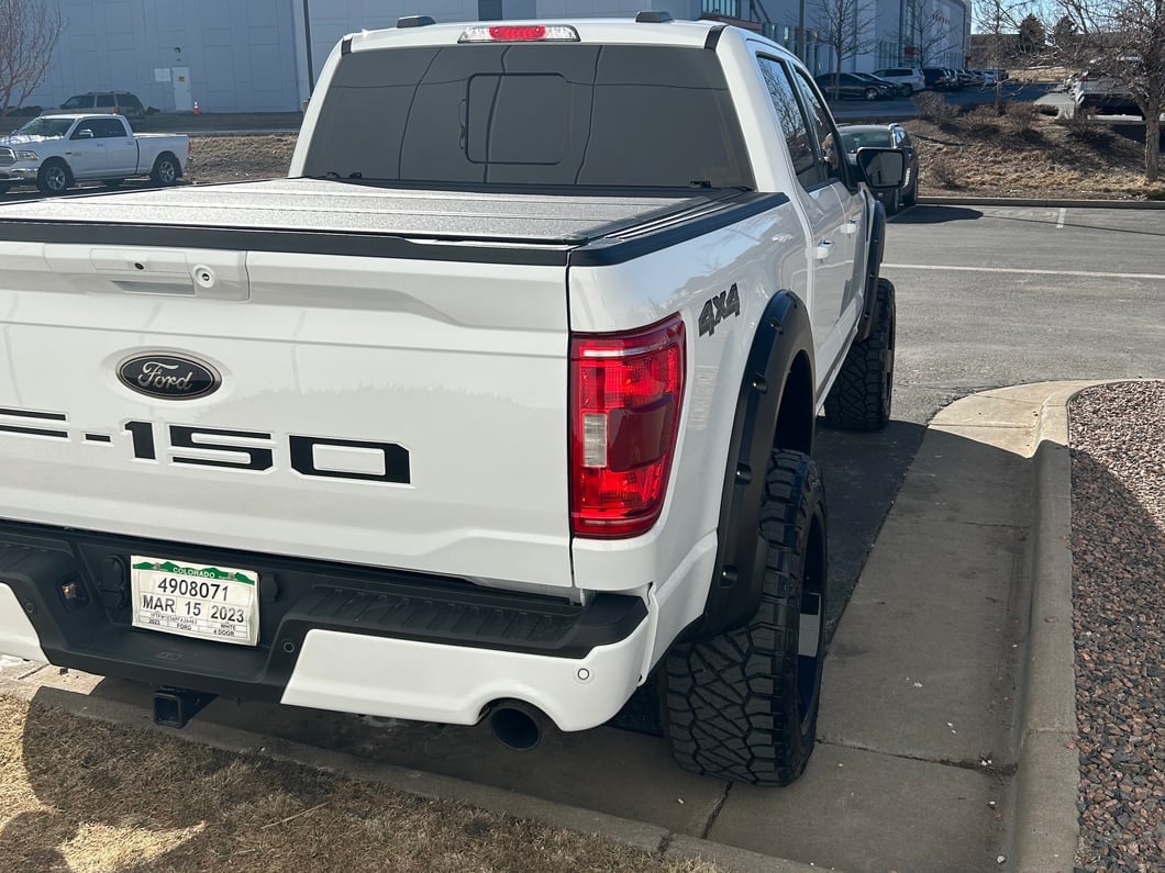RedRock Pocket Style Fender Flares (21-25 F-150, Excluding Raptor)