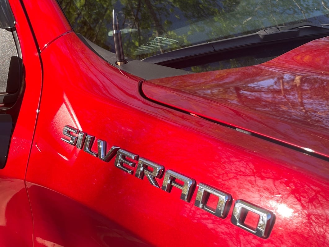 RedRock Bullet Style Antenna; 3-Inch (07-25 Silverado 1500)