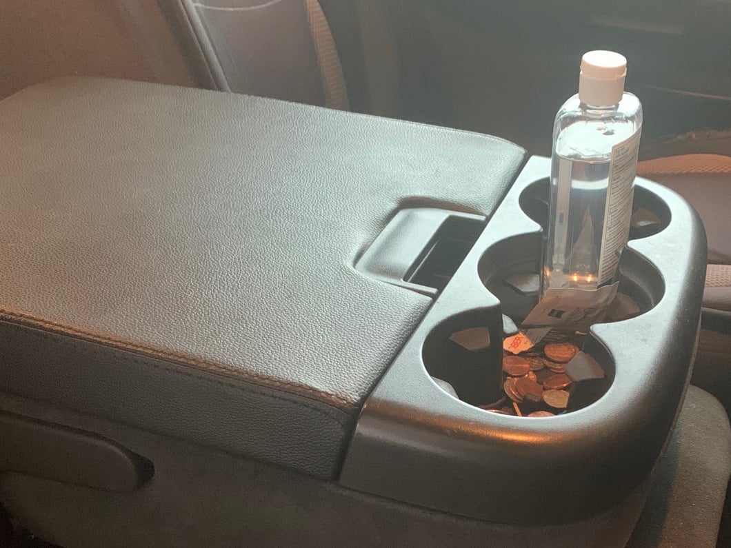 RedRock Alterum Series Center Console Top Lid; Black (07-13 Silverado 1500 w/ Bench Seat)
