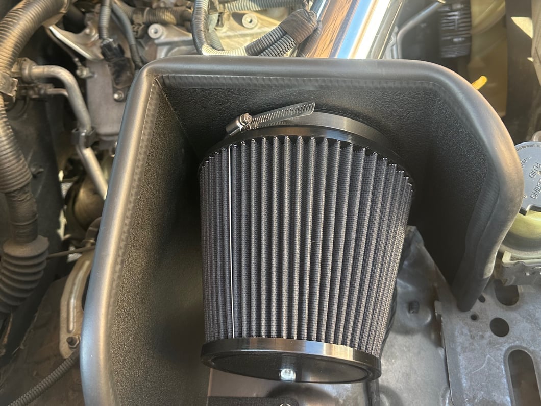 RedRock Cold Air Intake; Polished (10-24 4.0L 4Runner)