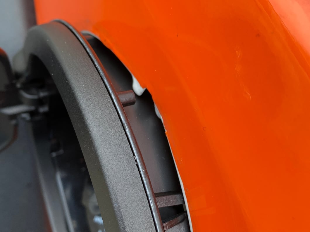 RedRock Locking Aluminum Fuel Filler Door Cover (18-25 Jeep Wrangler JL, Excluding Diesel)