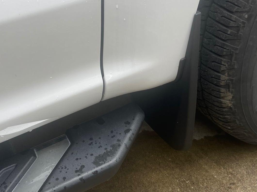 RedRock Mud Flaps; Front and Rear (99-06 Silverado 1500 w/ OE Fender Flares)