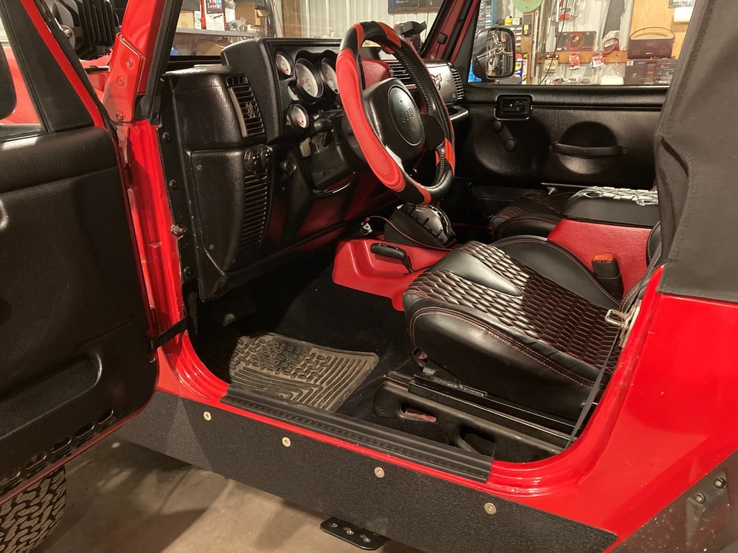RedRock Door Entry Guards (97-06 Jeep Wrangler TJ)