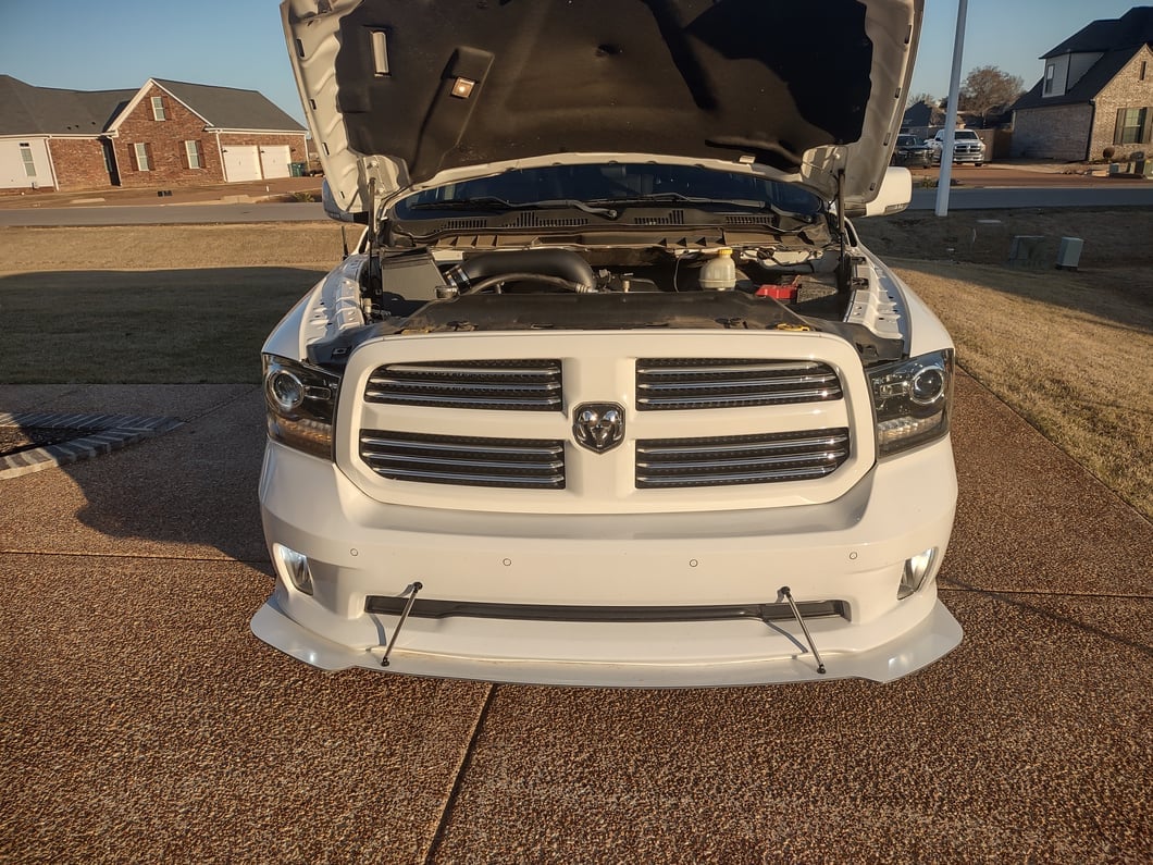 RedRock Cold Air Intake; Black (09-18 5.7L RAM 1500)