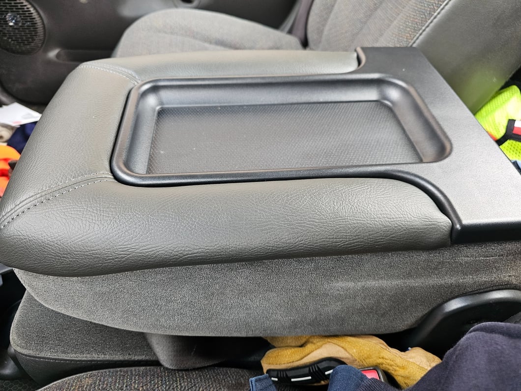 RedRock Center Console Lid Kit; Dark Gray (99-06 Silverado 1500)