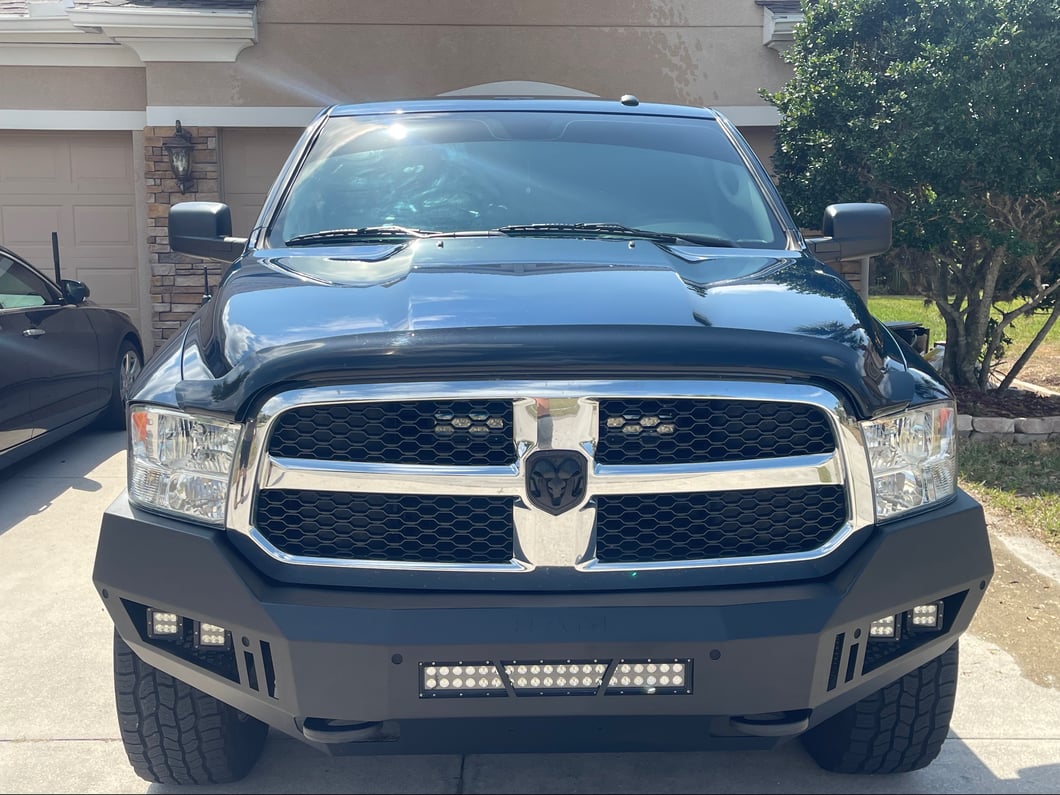 RAM Licensed by RedRock Adventure Series Front Bumper (13-18 RAM 1500, Excluding Rebel)