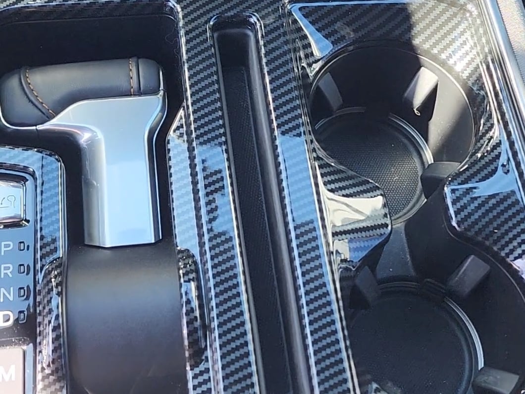 RedRock Center Console Trim; Carbon Fiber (21-25 F-150)