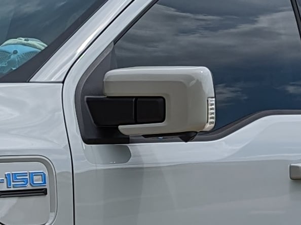 RedRock Side View Mirror Trim; Carbon Fiber (21-25 F-150)