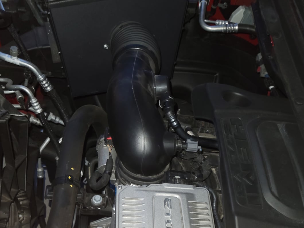 RedRock Cold Air Intake; Black (19-24 5.7L RAM 1500)