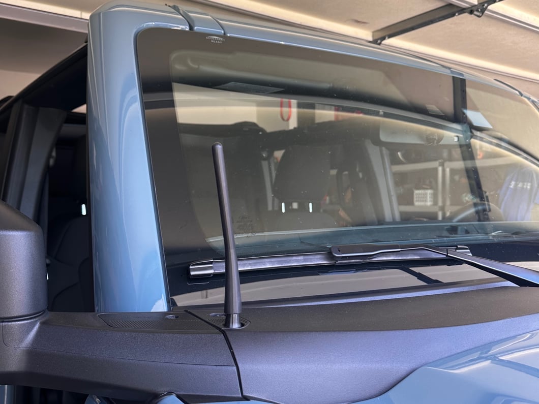 RedRock Off-Road Black Antenna; 6.50-Inch (Universal; Some Adaptation May Be Required)