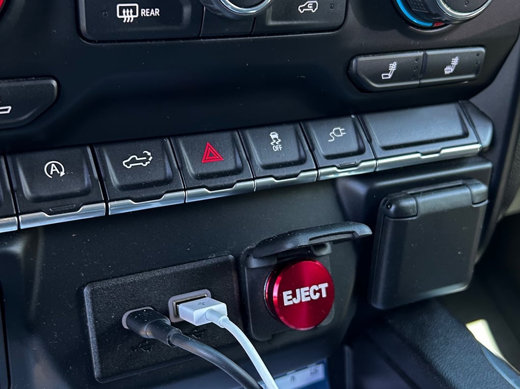 RedRock Billet Aluminum Eject Lighter Plug