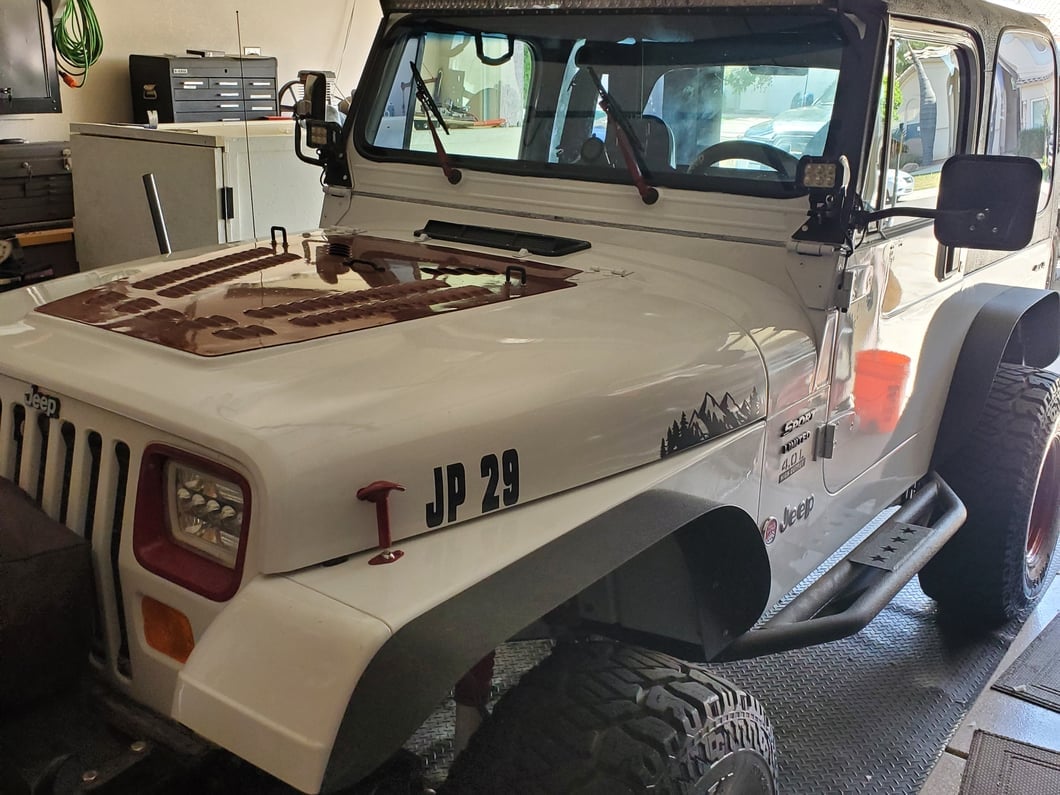 RedRock Door Interior Trim Panels; Black (87-95 Jeep Wrangler YJ)