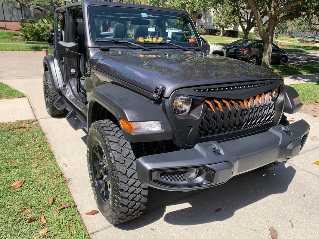 RedRock Torch Grille (18-25 Jeep Wrangler JL w/o TrailCam)