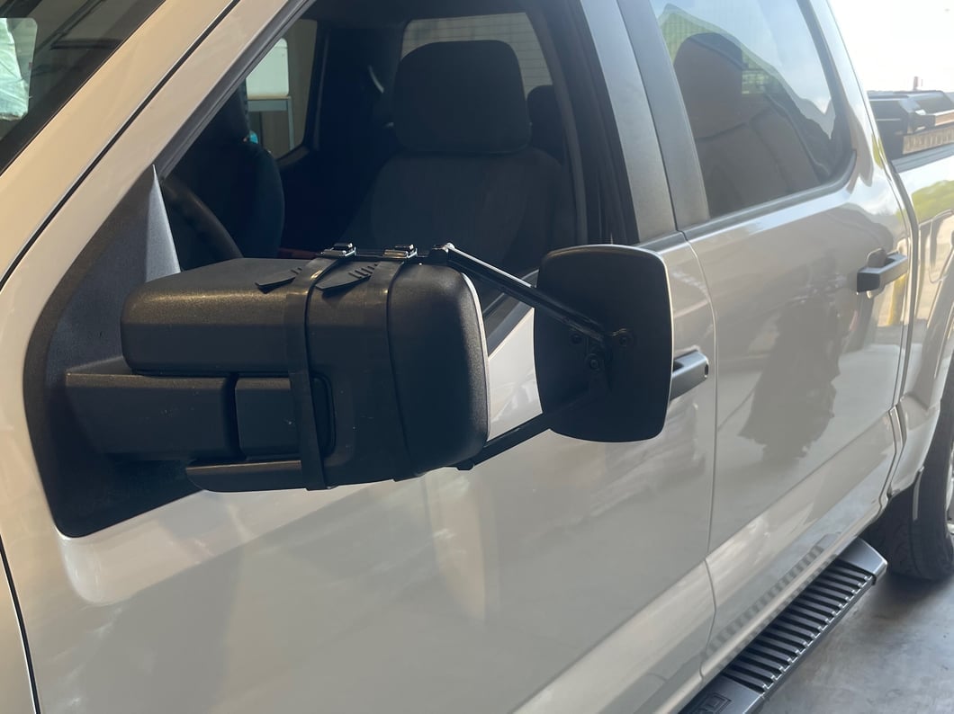 RedRock Extended View Towing Mirror (Universal; Some Adaptation May Be Required)