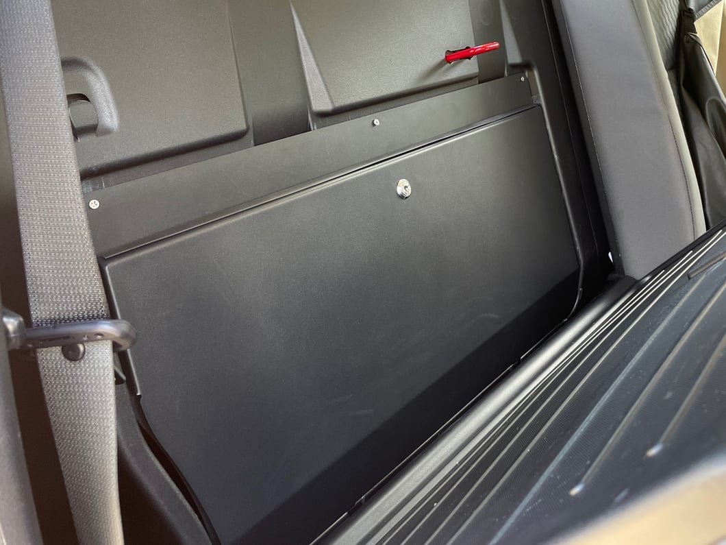 RedRock Under Seat Lock Box; Large (16-23 Tacoma)